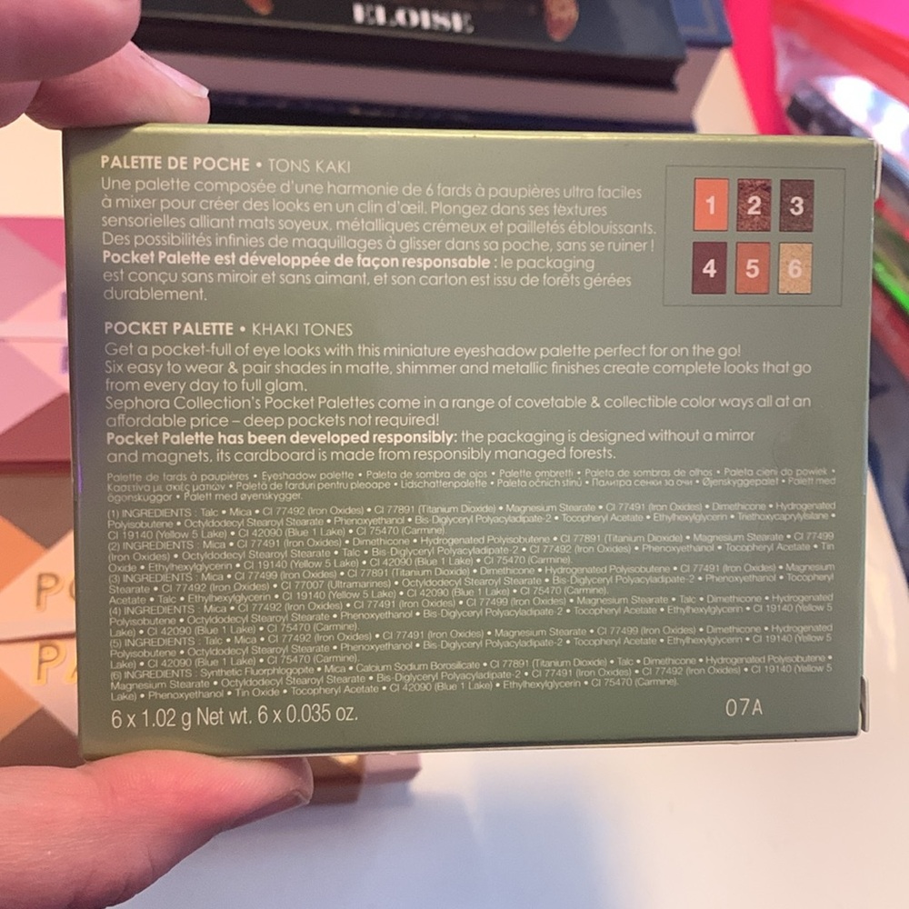 4 Sephora pocket eyeshadow palettes - Picture 4 of 7